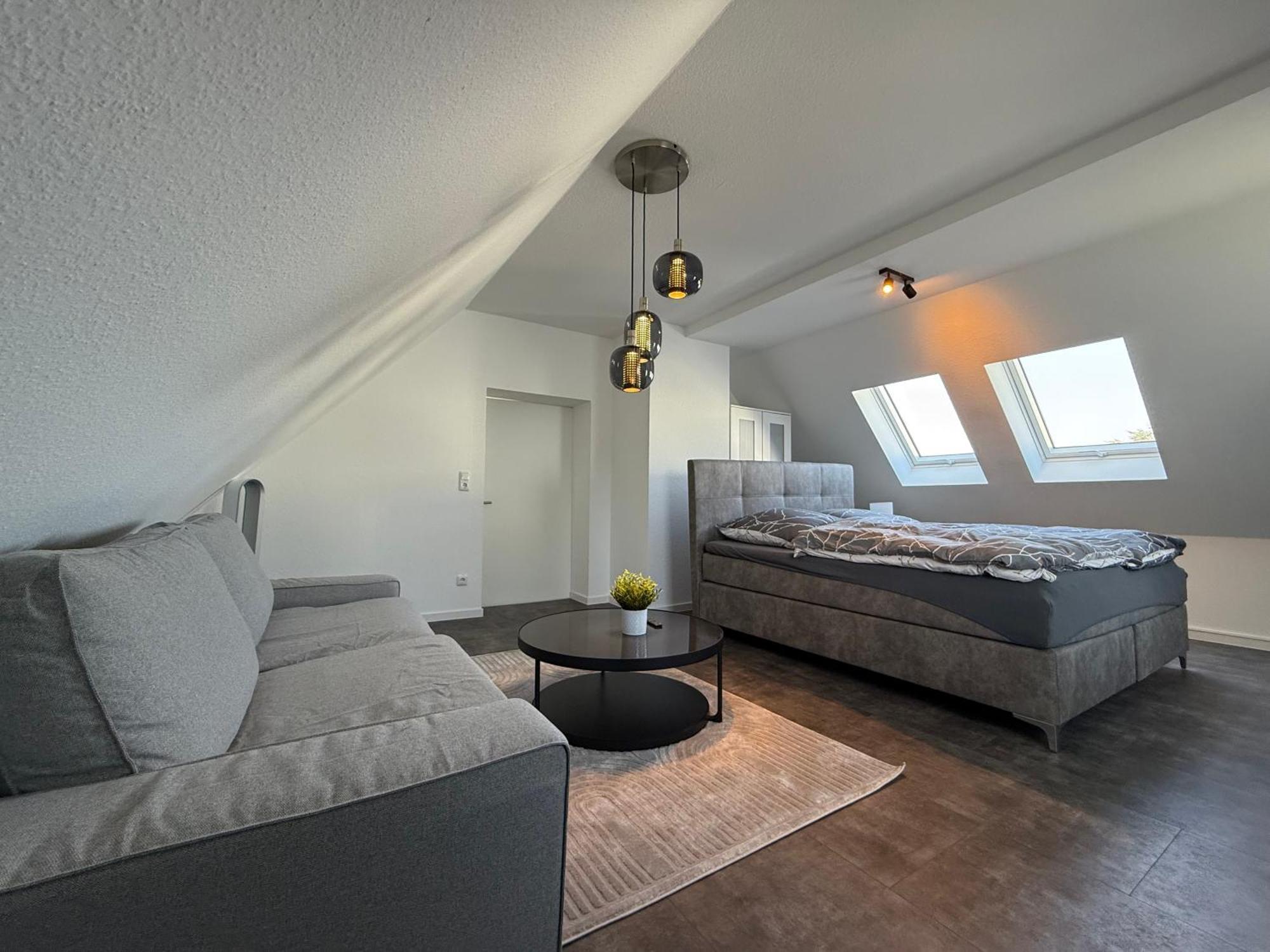 Fachwerkhaus Mit 2 Getrennten Schlafzimmern, Wohnzimmer Und Kueche Bueckeburg Luaran gambar